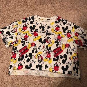 Disney Mickey Mouse crop top